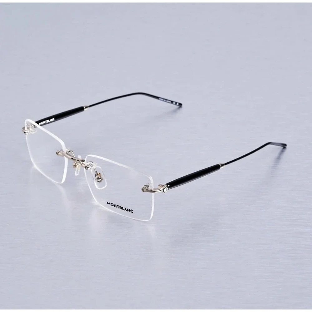 Mont Blanc MB0411O Eyeglasses Gold Metal